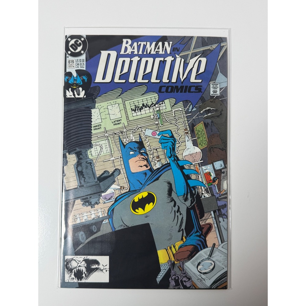 Batman Detective Comics 619 DC Comics August 1990 Vintage Copper Age‎ Issue